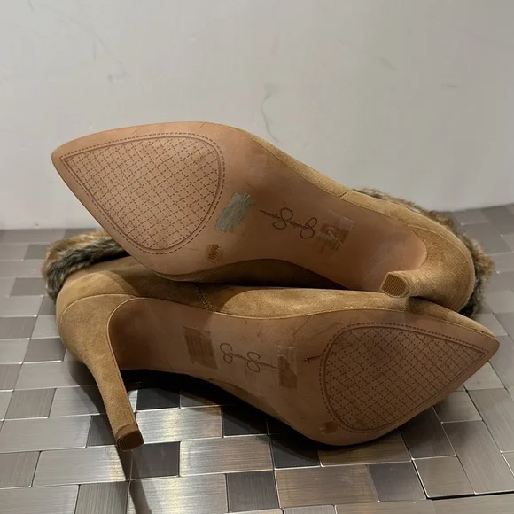 Jessica‎ Simpson canine2 leather Heels - Picture 6 of 7